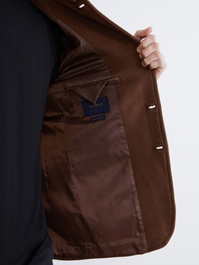 Kaşe Kaban KAHVERENGİ