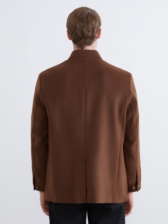 Kaşe Kaban KAHVERENGİ