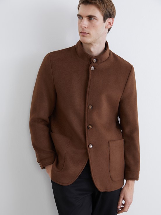 Kaşe Kaban KAHVERENGİ