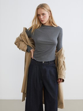 Bluz ANTRASİT MELANJ