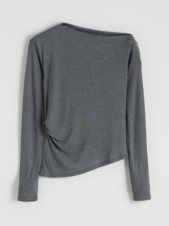 Bluz ANTRASİT MELANJ