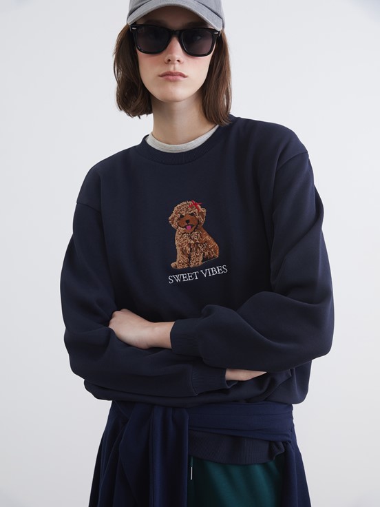 Sweatshirt LACİVERT