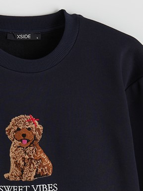 Sweatshirt LACİVERT