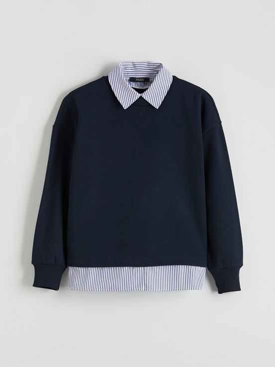 Sweatshirt LACİVERT