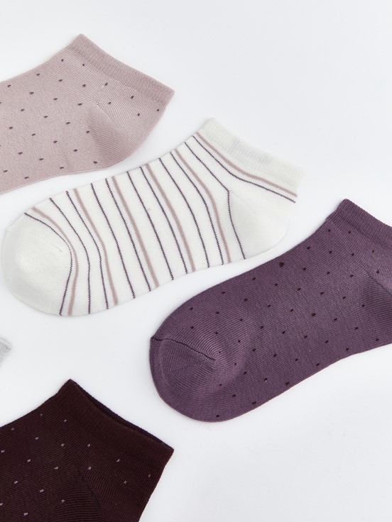 Patik Çorap AÇIK MOR