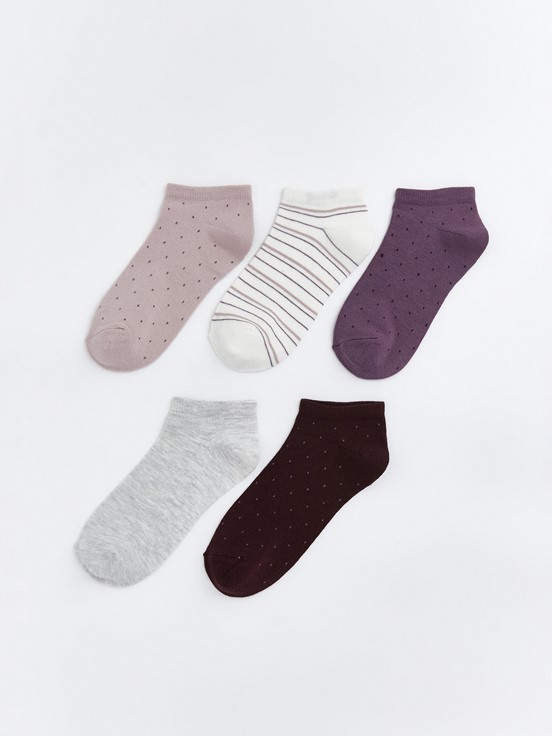 Patik Çorap AÇIK MOR