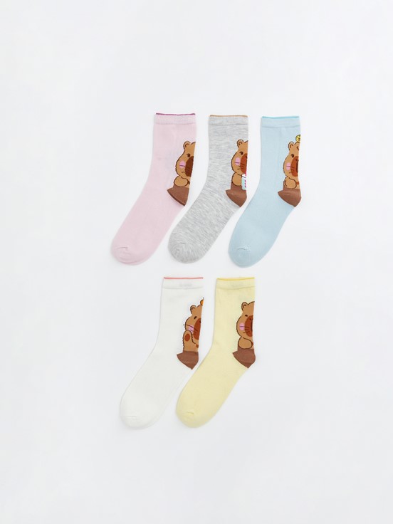 Soket Çorap MAT PEMBE