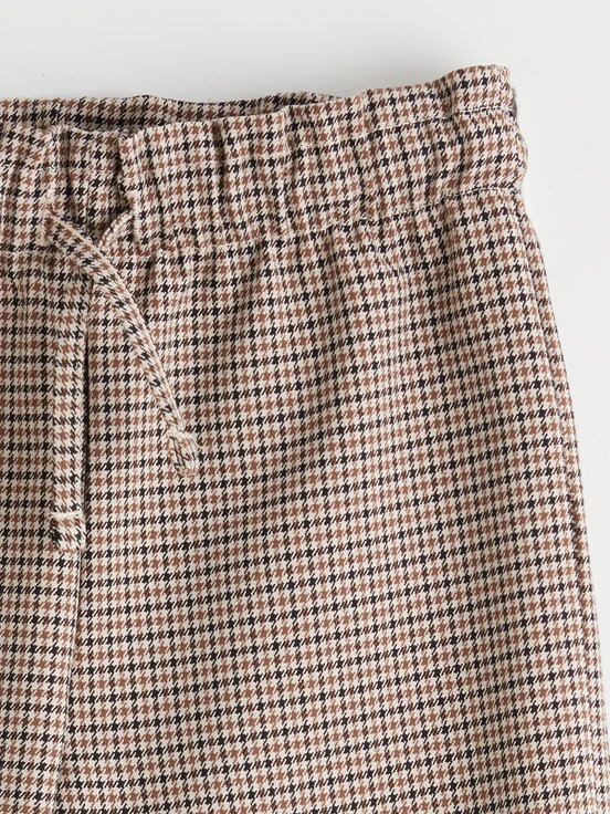 Pantolon KAHVERENGİ EKOSELİ