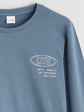 Pijama Takım AÇIK INDIGO