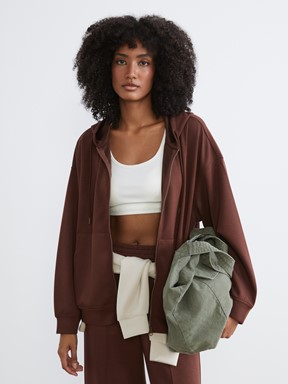 Fermuarlı Sweatshirt LACİVERT