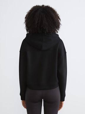 Fermuarlı Sweatshirt YENİ SİYAH