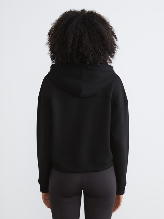 Fermuarlı Sweatshirt YENİ SİYAH