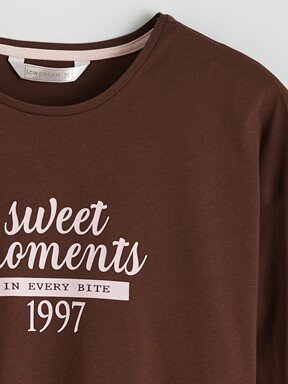 Pijama Takım ÇİKOLATA KAHVE