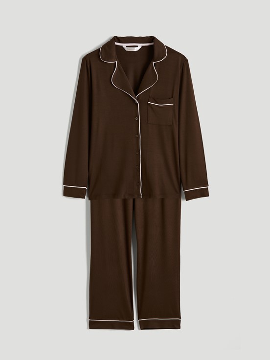 Pijama Takım ÇİKOLATA KAHVE