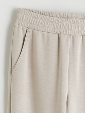 XSIDE Beli Lastikli Kadın Jogger Eşofman Altı HAKİ