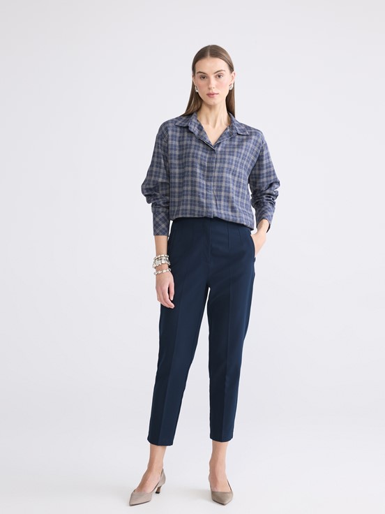 Gömlek LACİVERT EKOSELİ