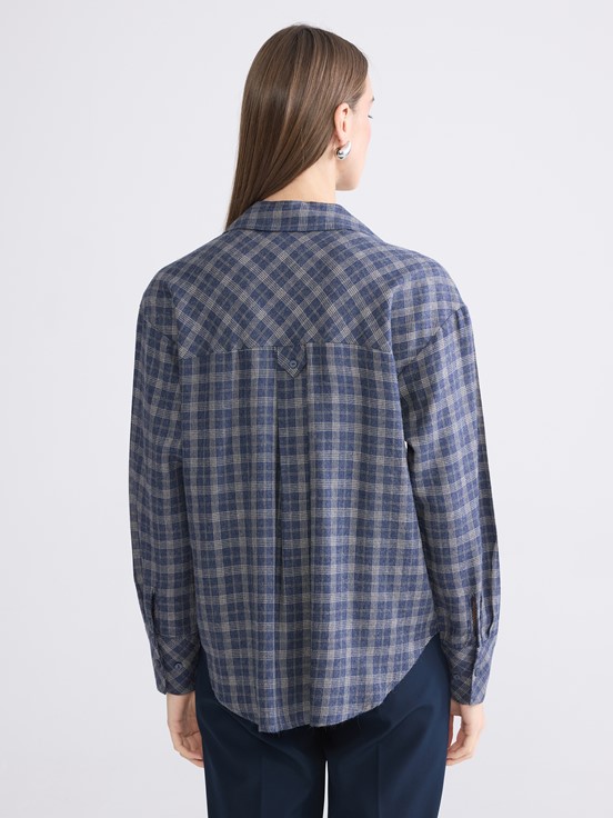 Gömlek LACİVERT EKOSELİ