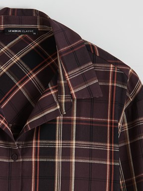 Gömlek KAHVERENGİ EKOSELİ