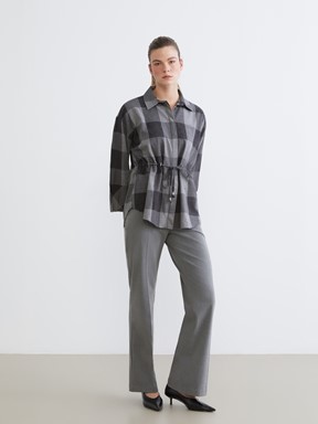 Gömlek GRİ EKOSELİ