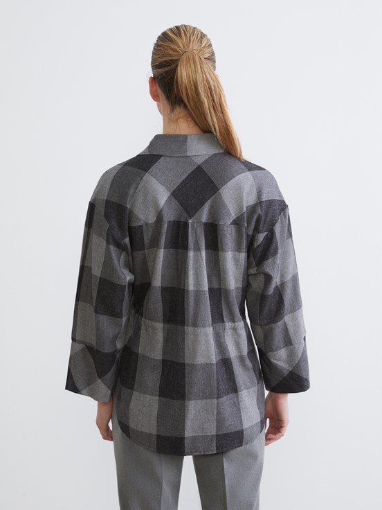 Gömlek GRİ EKOSELİ