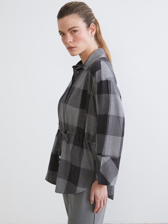 Gömlek GRİ EKOSELİ