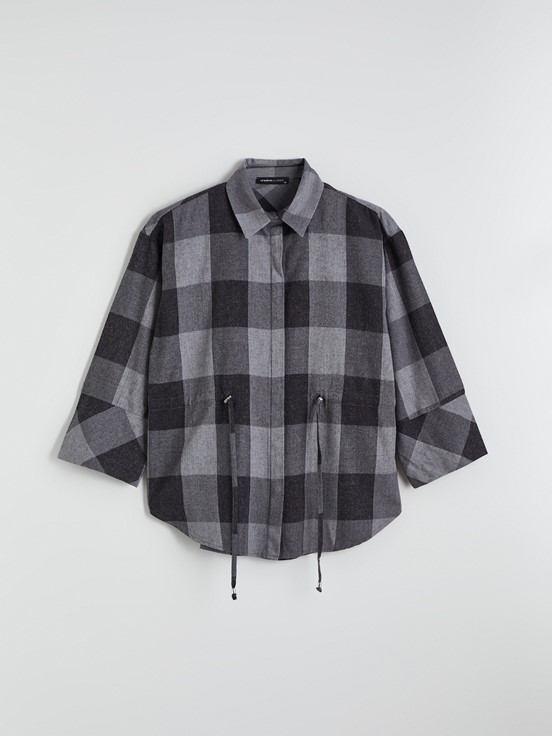 Gömlek GRİ EKOSELİ