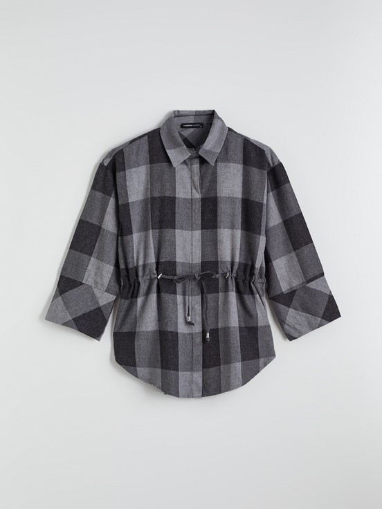 Gömlek GRİ EKOSELİ