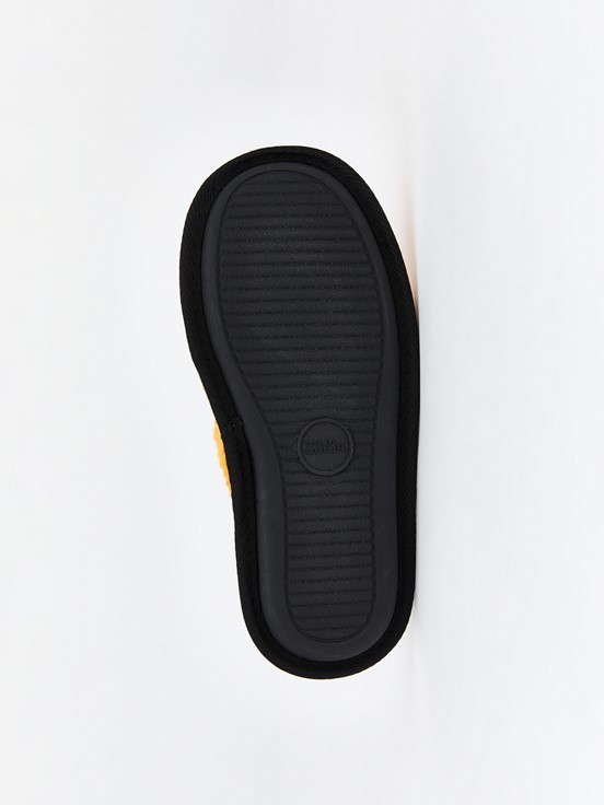 Nakışlı Erkek Çocuk Pelüş Ev Terliği KARIŞIK