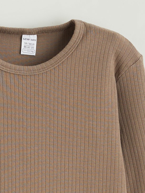 Tişört KAHVERENGİ