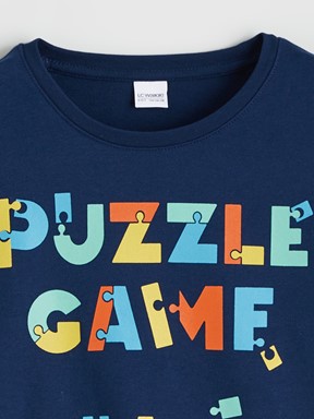 Pijama Takım LACİVERT