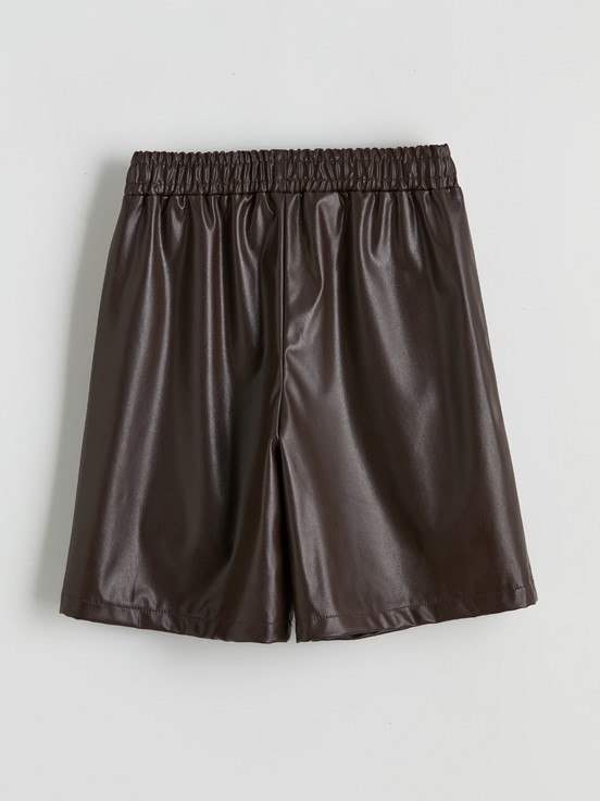 Şort AÇIK KAHVERENGİ