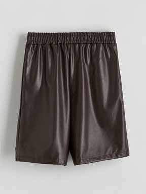 Şort AÇIK KAHVERENGİ