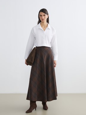 Etek KAHVERENGİ EKOSELİ