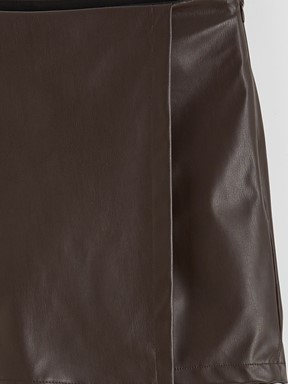 Şort KOYU KAHVERENGİ