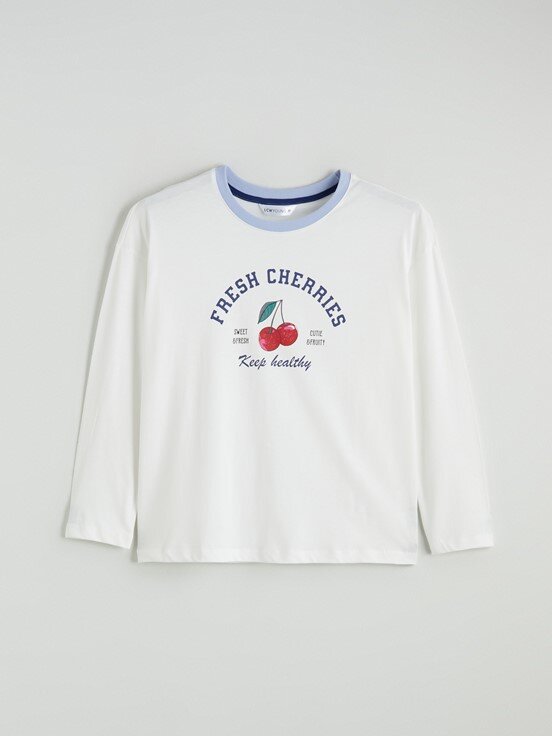 Pijama Takım MAVİ BASKILI