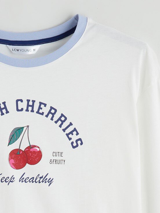 Pijama Takım MAVİ BASKILI