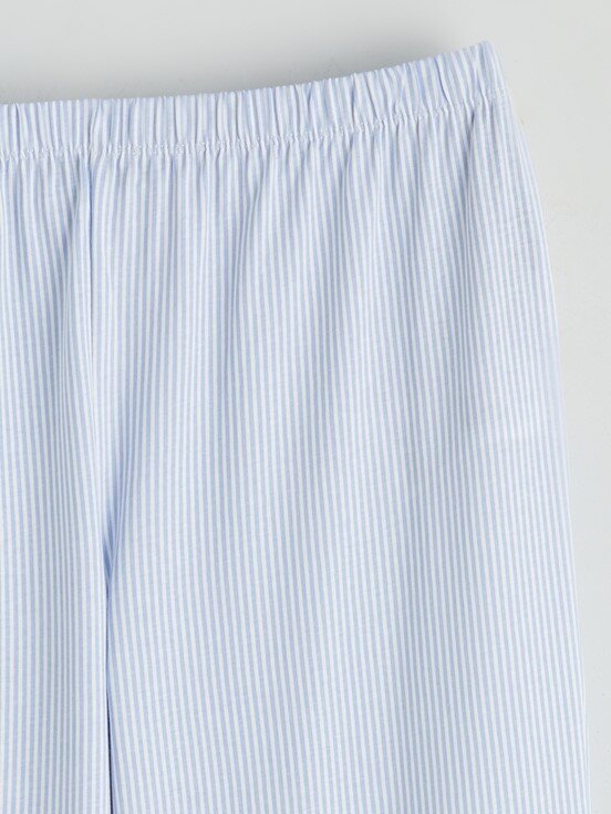 Pijama Takım MAVİ BASKILI