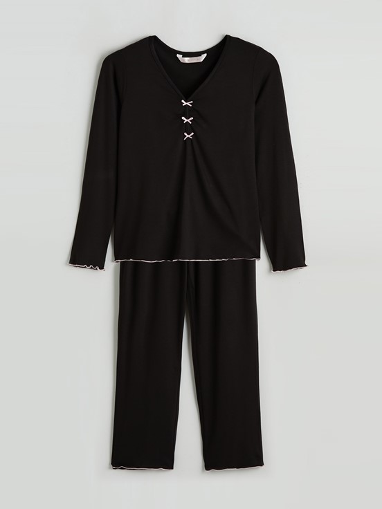 Pijama Takım YENİ SİYAH