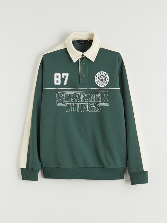 Sweatshirt KOYU YEŞİL