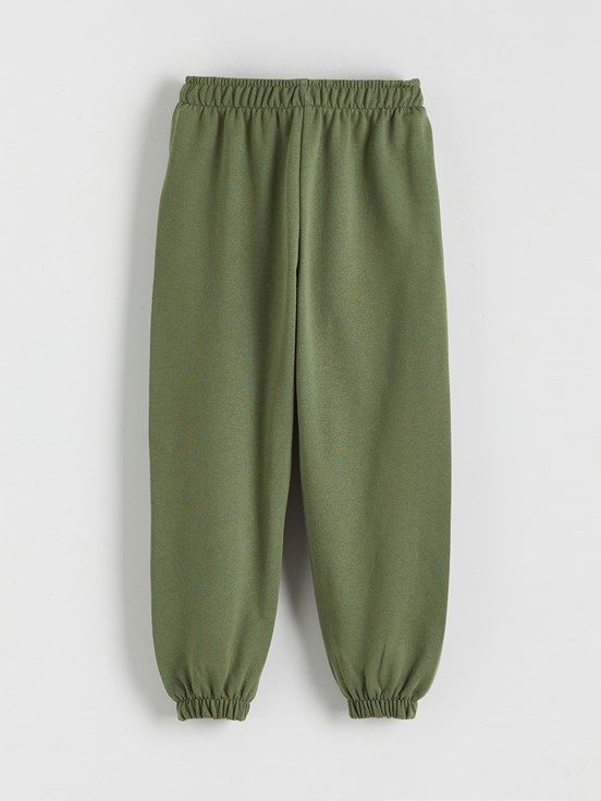 Beli Lastikli Erkek Bebek Jogger Eşofman Altı HAKİ