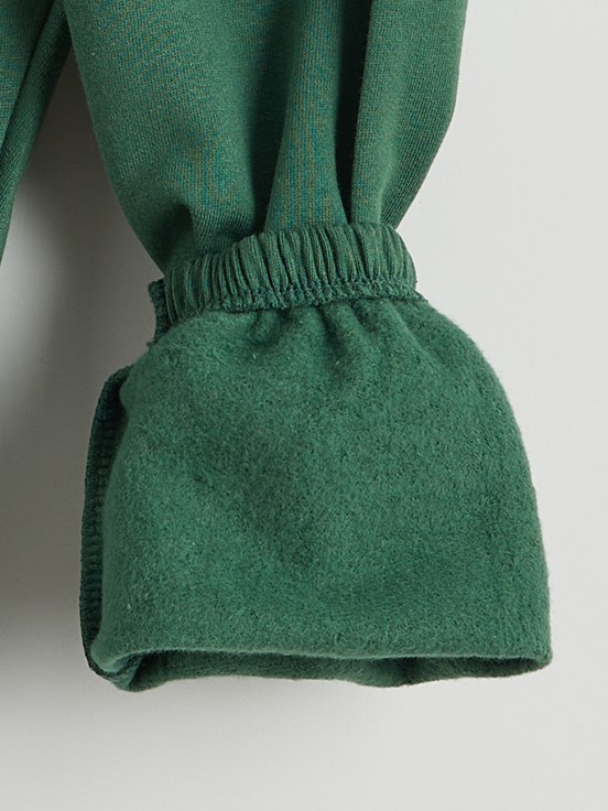 Beli Lastikli Erkek Bebek Jogger Eşofman Altı YEŞİL