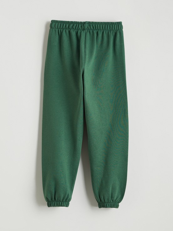 Beli Lastikli Erkek Bebek Jogger Eşofman Altı YEŞİL