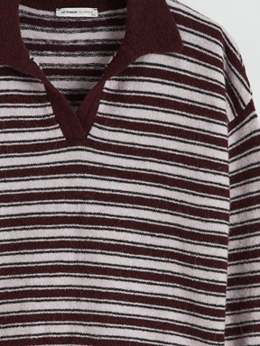 Kazak BORDO ÇİZGİLİ