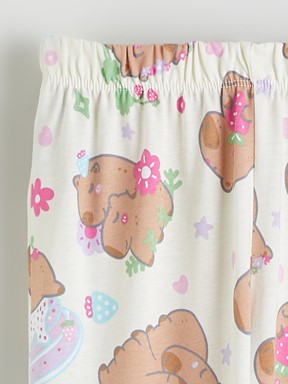 Pijama Takım VANİLYA BASKILI