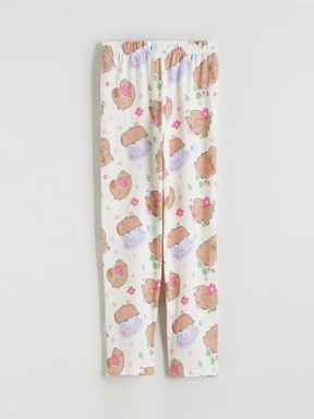 Pijama Takım VANİLYA BASKILI