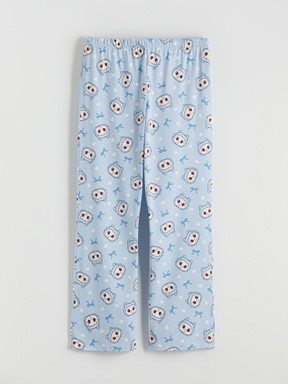 Pijama Takım AÇIK MAVİ BASKILI