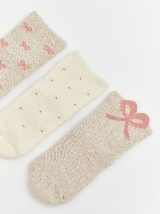 Soket Çorap EKRU MELANJ