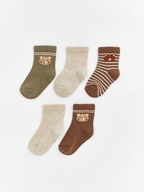 Soket Çorap AÇIK KAHVERENGİ