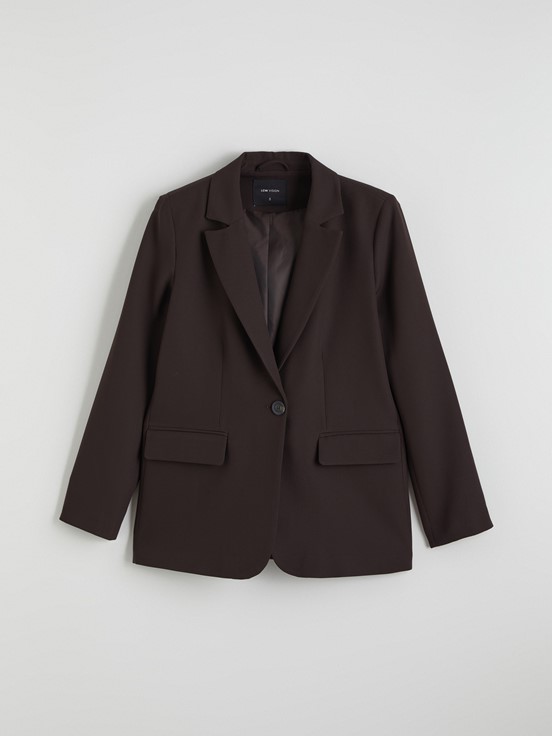 Blazer Ceket KAHVERENGİ