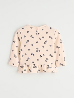 Tişört AÇIK BEJ BASKILI